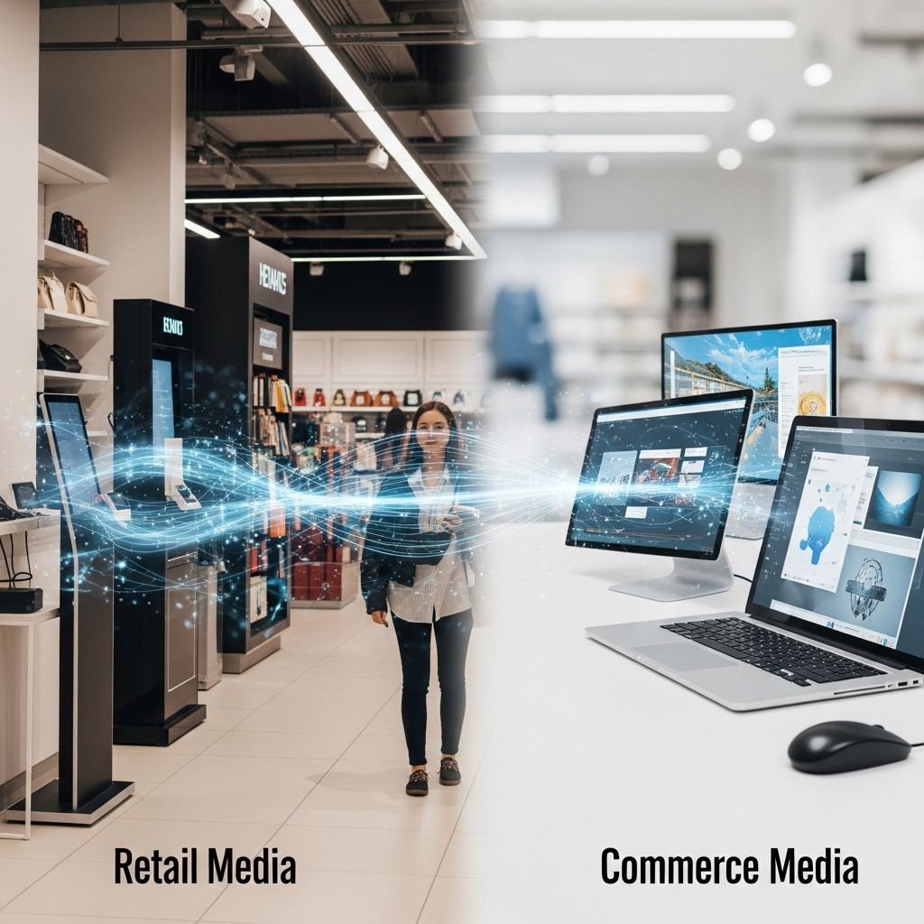 Retail Media vs. Commerce Media: Entendiendo las Diferencias